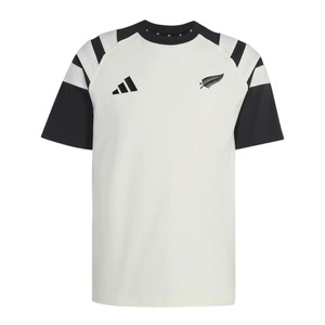 T Shirts Champions Of The World: All Blacks Single Fern Leisurewear White T-Shirt