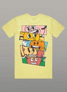 BendyDays Comic Faces Tee