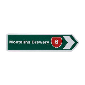 Accessories - The Changing Room: MBC Magnet- Green Monteith’s Brewery