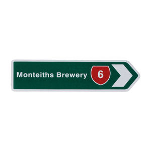 Accessories - The Changing Room: MBC Magnet- Green Monteith’s Brewery