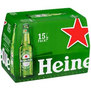 Beer: Heineken 15x330ml Btl