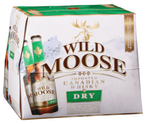 Rtds 1: Wild Moose Dry 12x330ml Btl