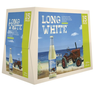 Rtds 1: LONG WHITE LEMON & LIME 15PK BOTTLES 320ML