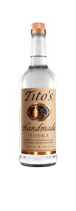 Vodka: Titos Handmade Vodka 750ml