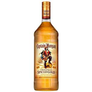 Rum: Captain Morgan Spiced Gold 1L