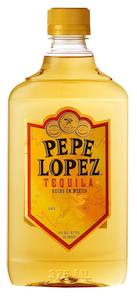 Tequila: Pepe Lopez Gold 375ml