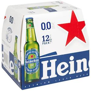 Non Alcohal: Heineken 0.0% 12x330ml Btls