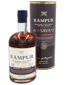 RAMPUR ASAVA CABERNET SAUVIGNON INDIAN SINGLE MALT WHISKY 750ML