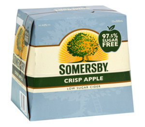 Cider: Somersby Low Apple 12x330