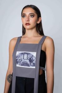 Lottie Tabard - renaissance print - Taupe