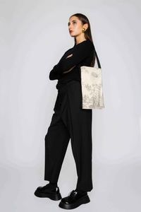 Accessories Chaplin Design: Champagne tote