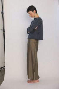 Womens Knitwear: Francie The Dolls Jumper - Charcoal