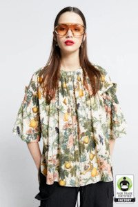 Karen Walker Glade Shirt - Insects & Fruit