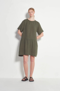 Dress: Juliette Hogan Hayley Dress - Caper