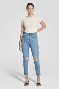 Nobody Denim: Nobody Frankie Jean Ankle Stretch - Alto