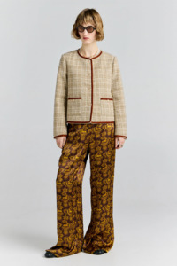 Womens Jackets Nz: Karen Walker Requisite Jacket - Natural