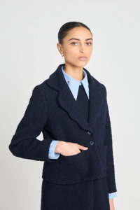Twenty Seven Names: Twenty Seven Names Theory Blazer - Navy