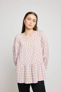 Twenty Seven Names Garland Blouse - Biscuit
