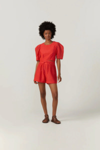 Bird & Knoll Agnes Shorts - Candy Apple