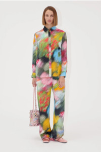 Stine Goya Elasticated Long Pants - Liquid Floral