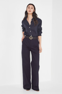 Shjark: Shjark Cardiff Trouser - French Navy