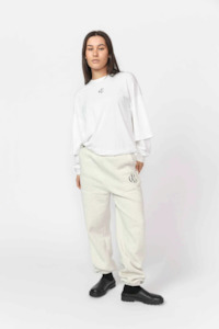 Jumpers: Commonplace Essentials Claremont Trackpant - Grey Marle