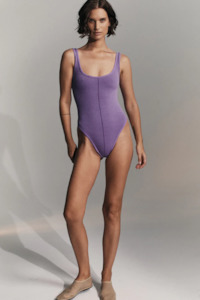 Nagnata Classic Wool Bodysuit - Iris