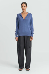 Sweatshirts: Jac + Jack Rugger Sweater - Vintage Denim