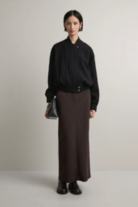 A.EMERY The Giles Bomber Jacket - Black