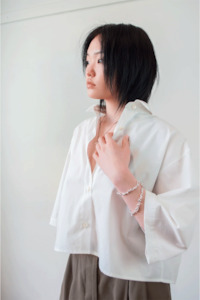 Ovna Ovich Shirt Crop - Salt