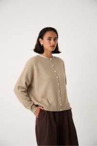 Francie Dusk Cardigan - Natural