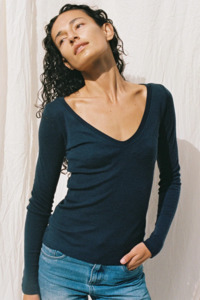 Dominique Healy Uma Longsleeve - Navy