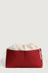 Yu Mei Large Organiser - Red Dahlia/White Asparagus Nylon