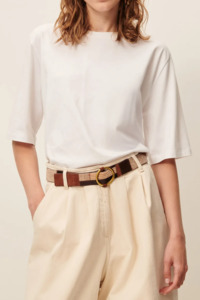 Sessun Serge Oversize T-shirt - Optical White