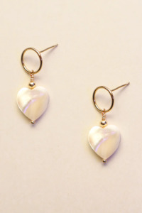 Latest Arrivals: Petite Grand Marlene Heart Earrings