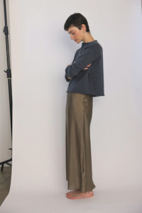 Knitwear Collection: Francie The Doll's Jumper - Shadow Grey