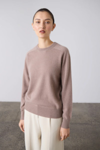 Laing Sam Cashmere Crew - Mink