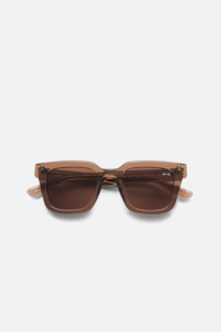 Sunglasses: James Ay Ruben - Transparent Coffee Brown