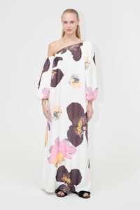 Stine Goya Structured Off-Shoulder Dress - Wild Flowers