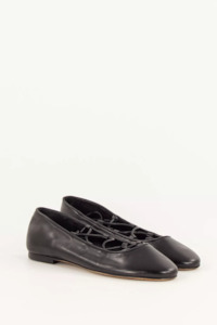 Latest Arrivals: Sessun Pina B Ballerina Flat - Black