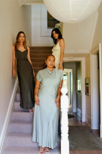 Jillian Boustred Regina Dress - Khaki