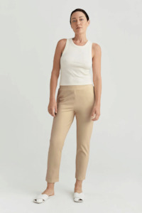 Jac Jack: Jac + Jack Nu Pant - Classic Taupe