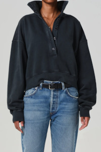 Jumpers: Citizens Of Humanity Mirelle Funnel Neck - Charcoal