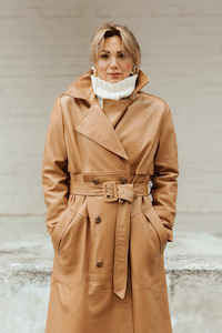 Chapman: Chapman Natalia Carmel Trench Coat