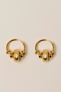 Designer Jewellery Nz: Sessun Leelo Earring - Dore
