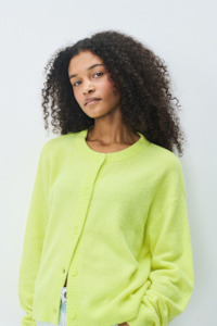 Sale: American Vintage Damsville Cardigan - Fluorescent Yellow