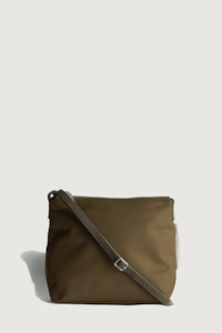 Yu Mei: Yu Mei Small Utility Braidy - Fir Green Nylon