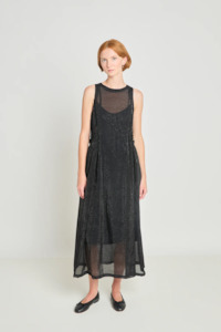 Twenty Seven Names Reflections Dress - Black Floral Gauze
