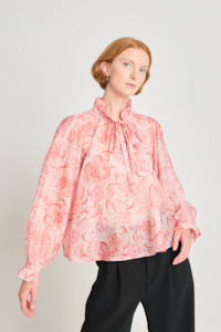 Twenty Seven Names Just Like Heaven Blouse - Red Peony