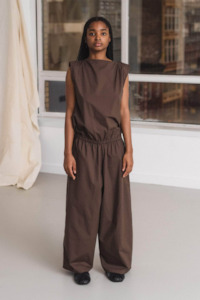 Baserange Tin Jumpsuit - Mara Brown